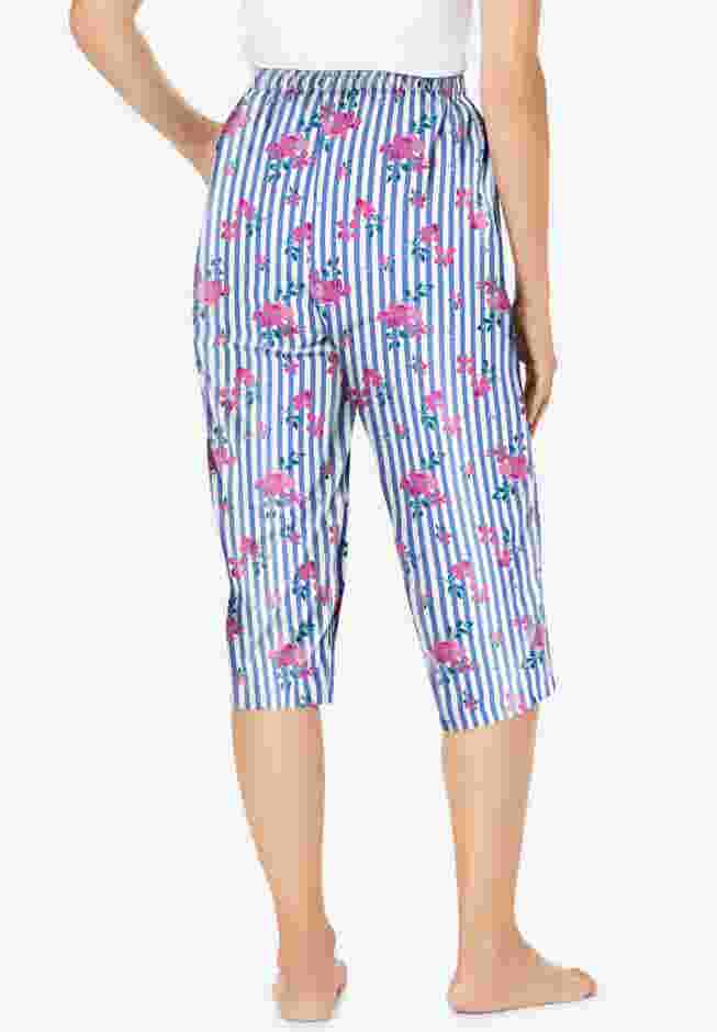 Knit Sleep Capri image number 1