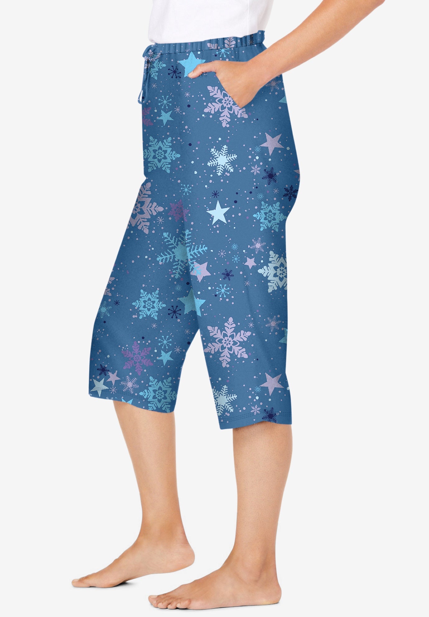 Knit Sleep Capri image number 2