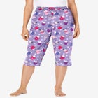 Knit Sleep Capri image number null