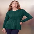 Cable Peplum image number 0