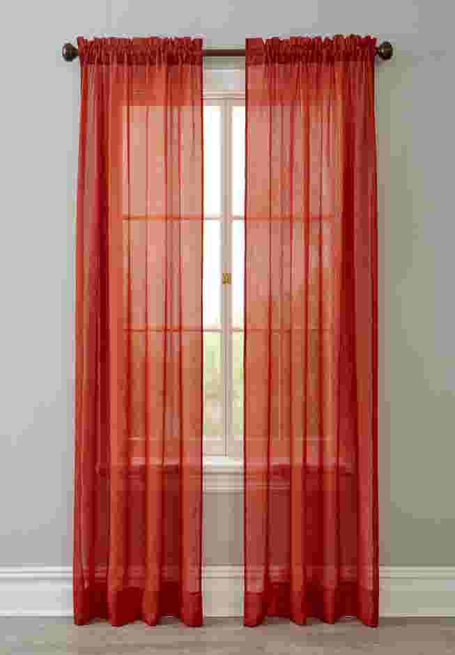 BH Studio Crushed Voile Rod-Pocket Panel image number 0