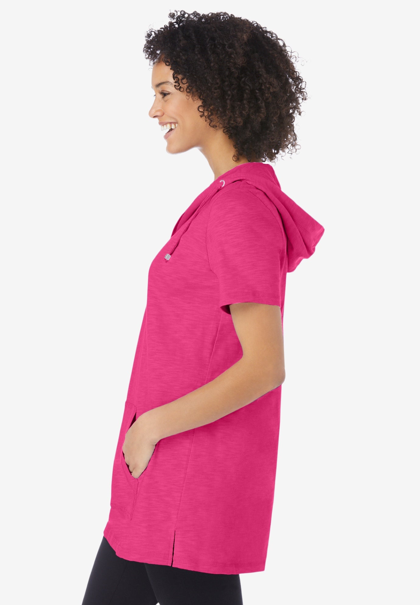 Short-Sleeve Hoodie image number 2