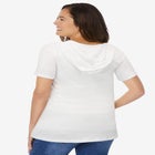 Short-Sleeve Hoodie image number 1