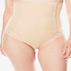 Shadow Stripe Shaper High-Waist Brief image number null