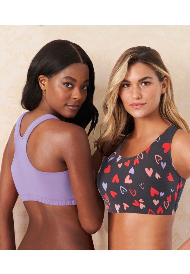 Wireless Sport Bra 2-Pack image number 3