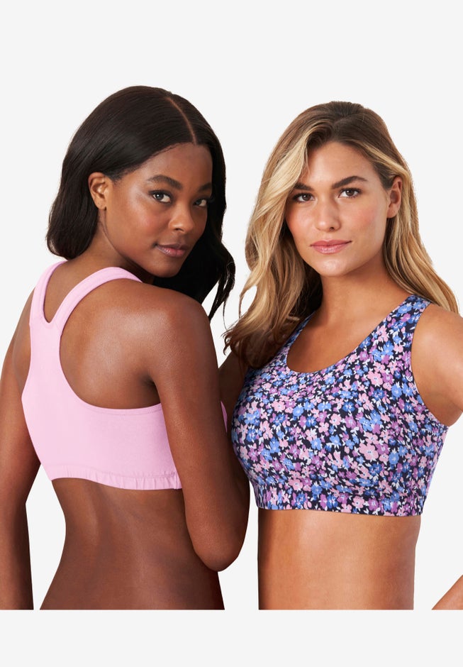Wireless Sport Bra 2-Pack image number 0