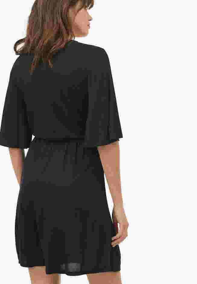 Flutter Sleeve Surplice Romper image number 1