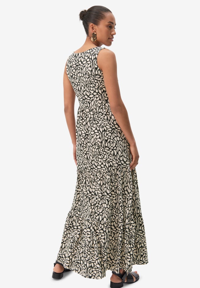 Tiered Maxi Dress image number 1