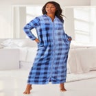 Plush Zip-Front Robe image number 0