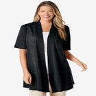 Lightweight Open Front Cardigan image number null