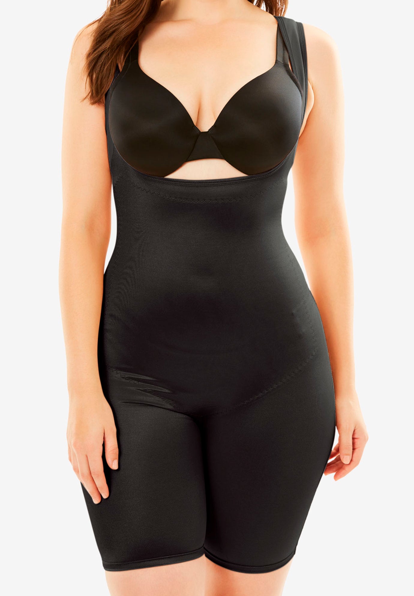 Power Shaper Firm Control Wear-Your-Own-Bra Body Shaper image number 2