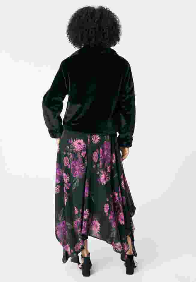 Faux Fur Cropped Shrug Jacket image number 1