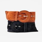 Faux Suede Belt image number null