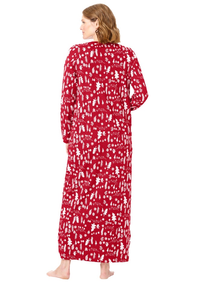 Long Printed Sleep Shirt  image number 1