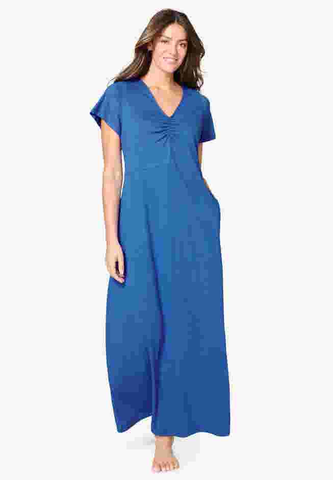 Avenue Body Ruche Maxi Gown image number 0