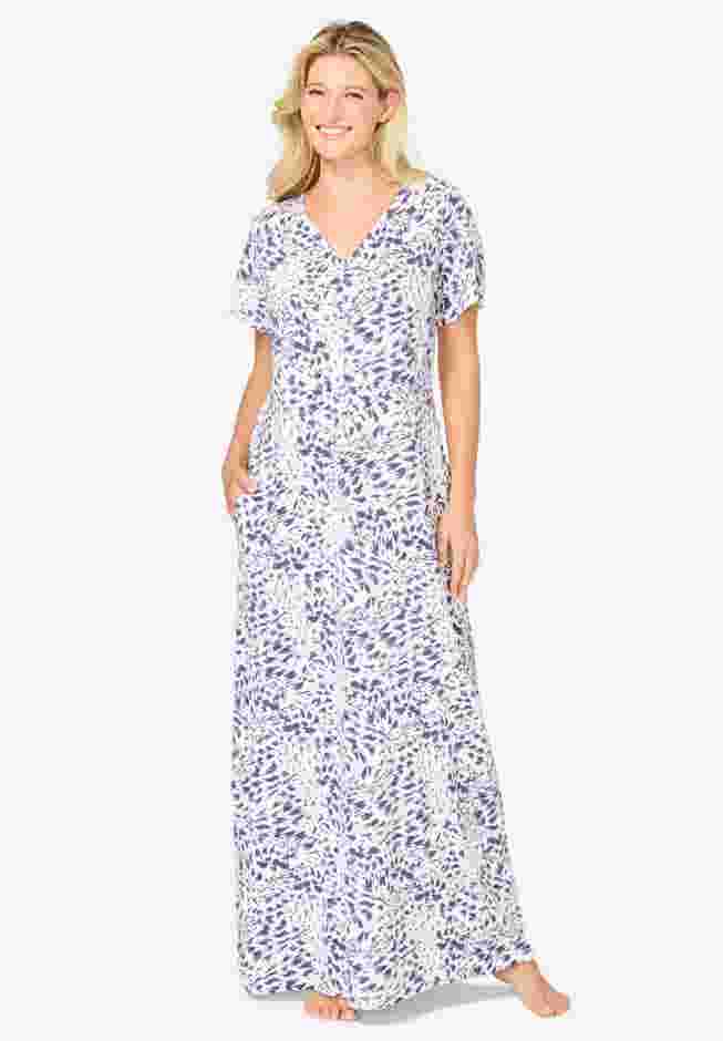 Avenue Body Ruche Maxi Gown image number 0