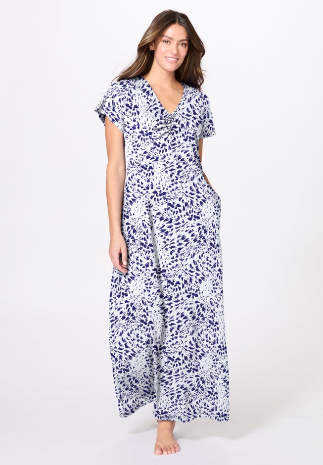 Avenue Body Ruche Maxi Gown image number 5