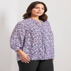 Pintuck Popover Top image number 2