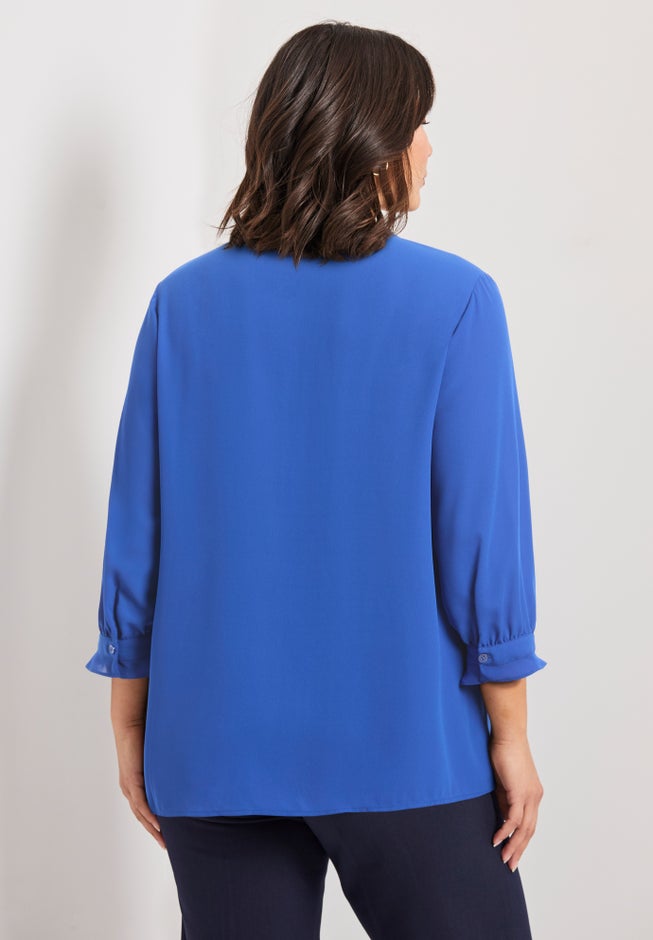 Pintuck Popover Top image number 1