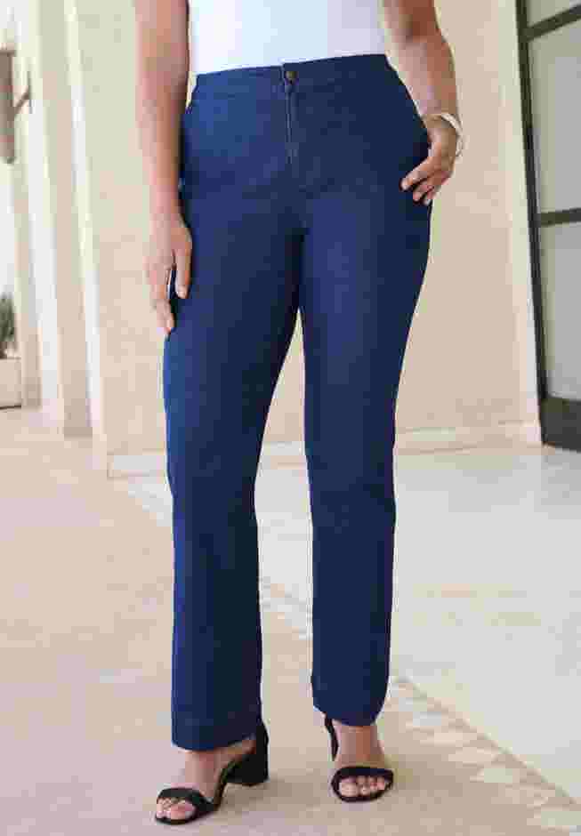 High-Rise Bootcut Denim Trouser image number 0