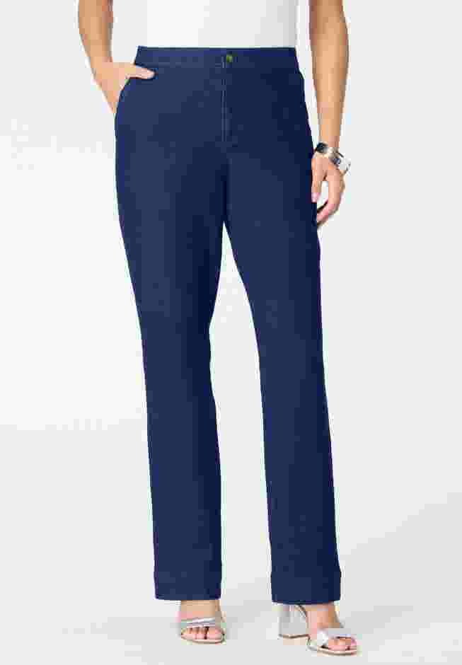 High-Rise Bootcut Denim Trouser image number 3