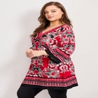 Scarf Print Tunic image number 2