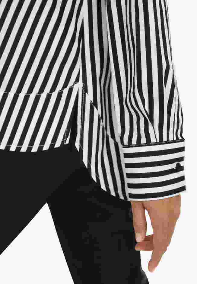 Poplin Hi-Low Henley Tunic image number 3