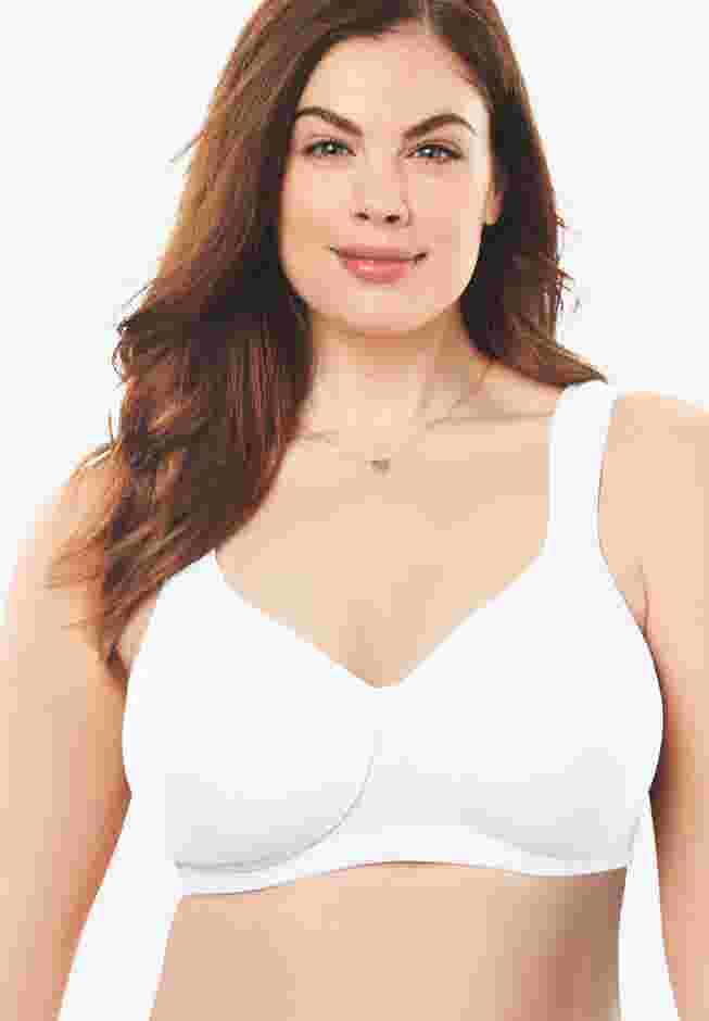 Cotton Wireless Lightly Padded T-Shirt Bra image number 0
