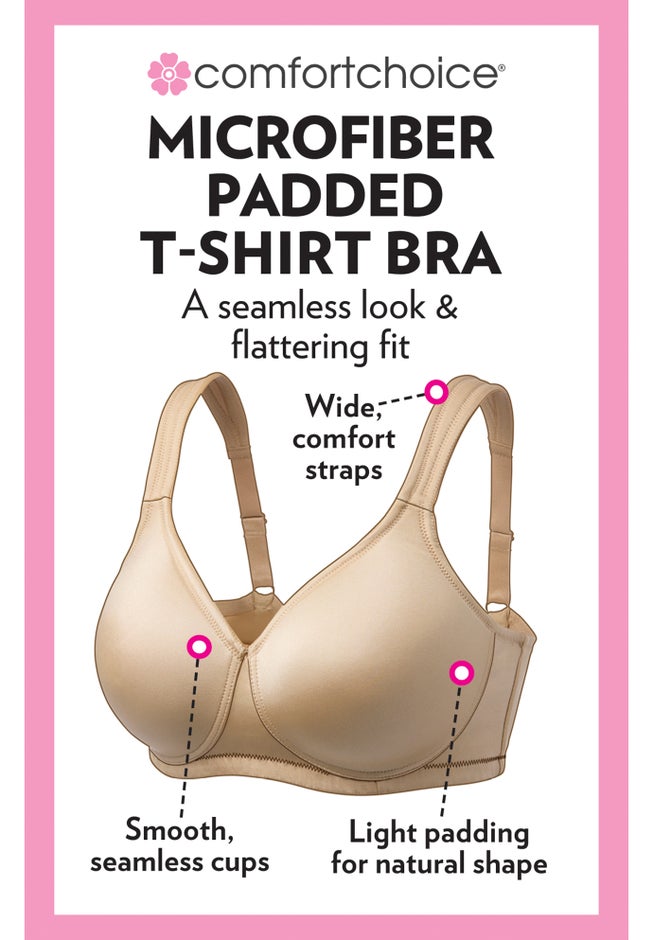 Microfiber Wireless Lightly Padded T-Shirt image number 3