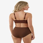 Embroidered Front-Close Underwire Bra image number null