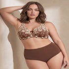 Embroidered Underwire Bra image number null