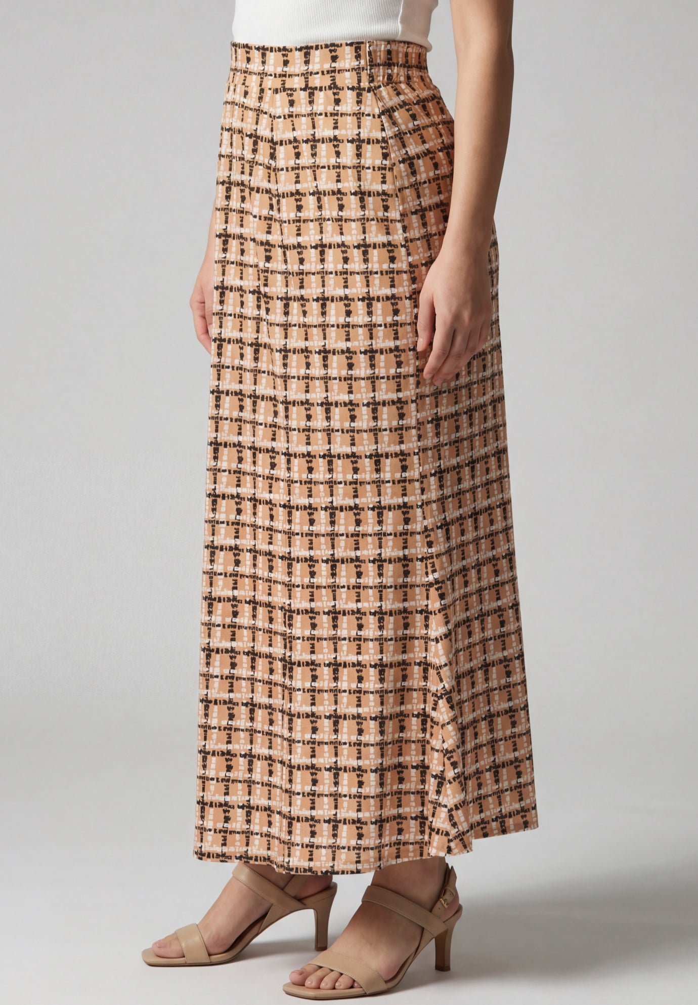 Stretch Knit Maxi Skirt image number 1
