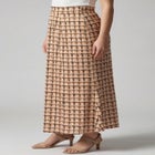 Stretch Knit Maxi Skirt image number null
