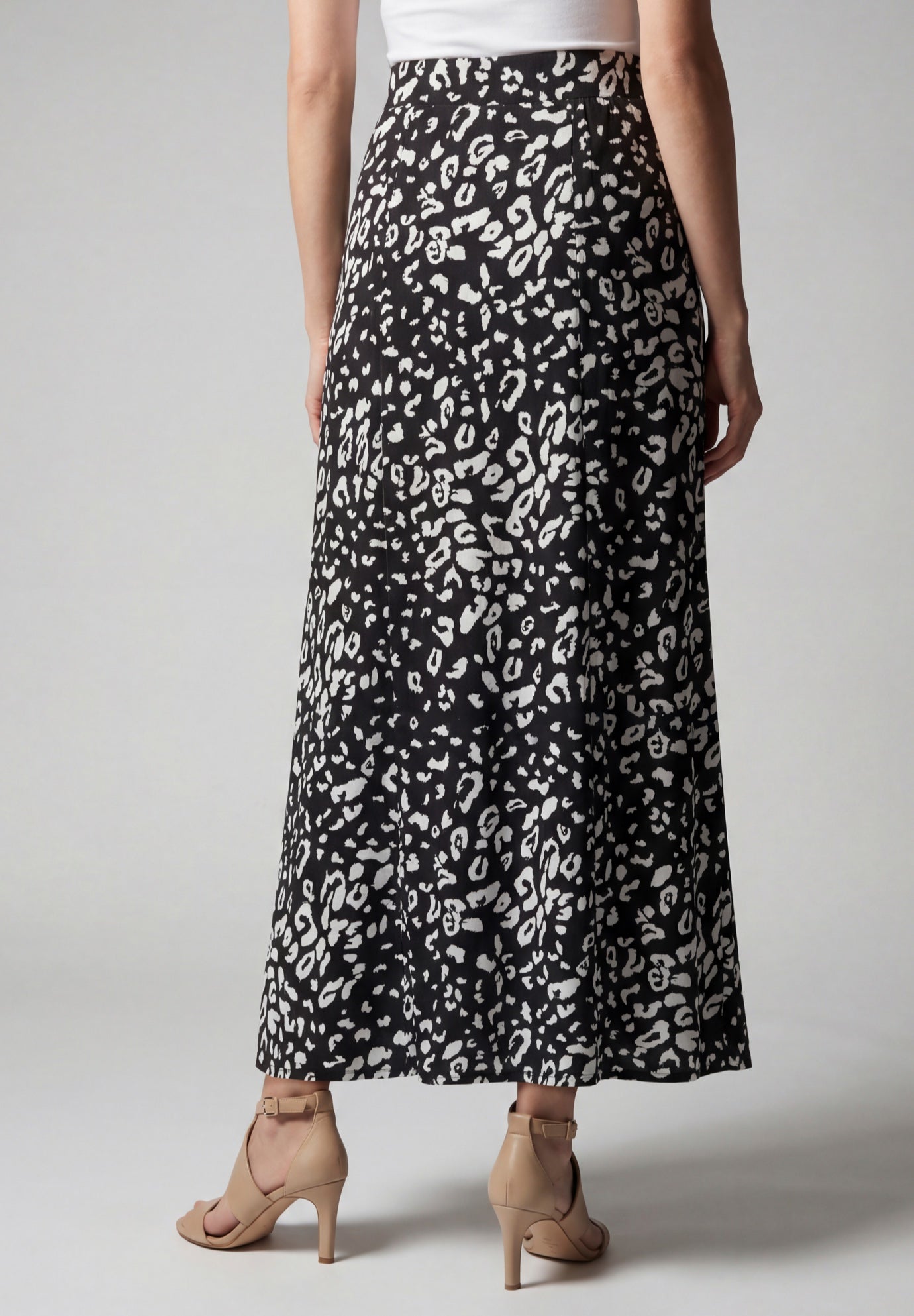 Stretch Knit Maxi Skirt image number 2