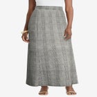 Stretch Knit Maxi Skirt image number null