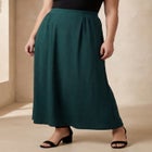 Stretch Knit Maxi Skirt image number null