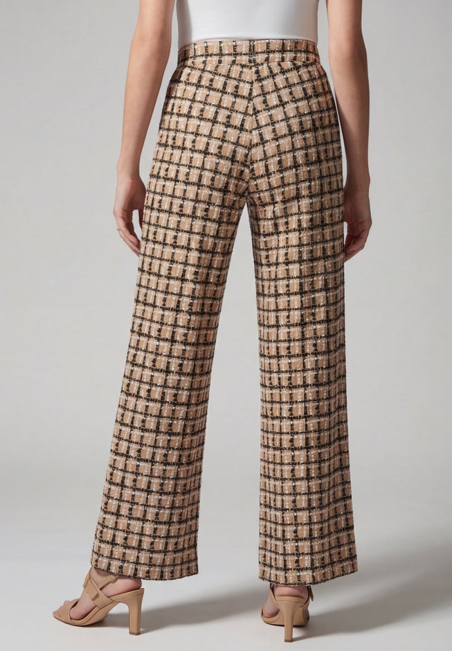 Stretch Knit Wide Leg Pant image number 1