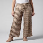 Stretch Knit Wide Leg Pant image number null