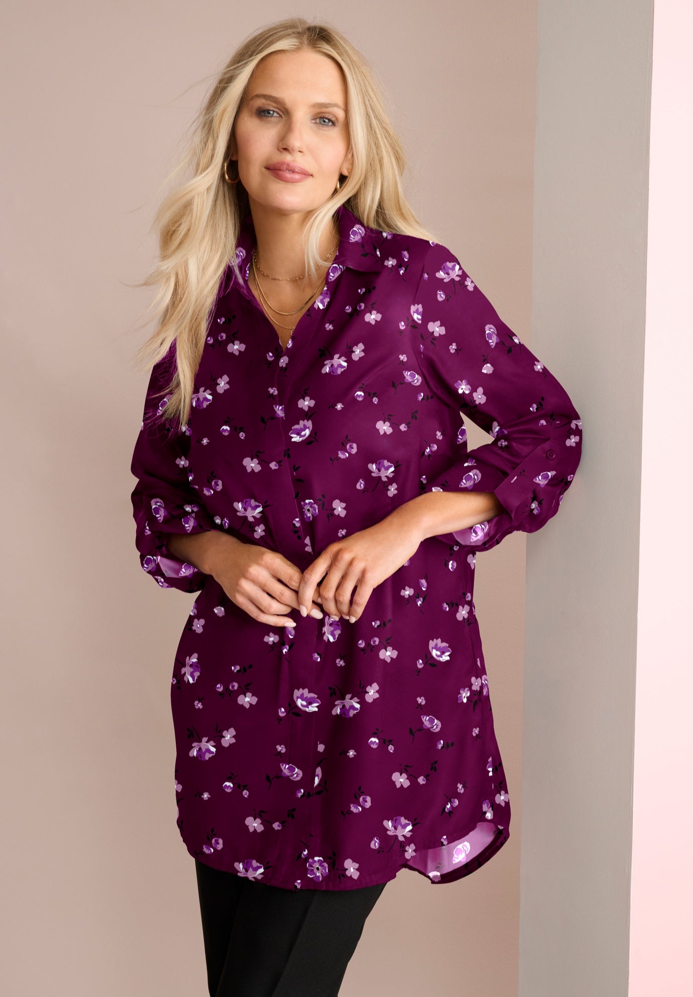 Georgette Big Shirt image number 4