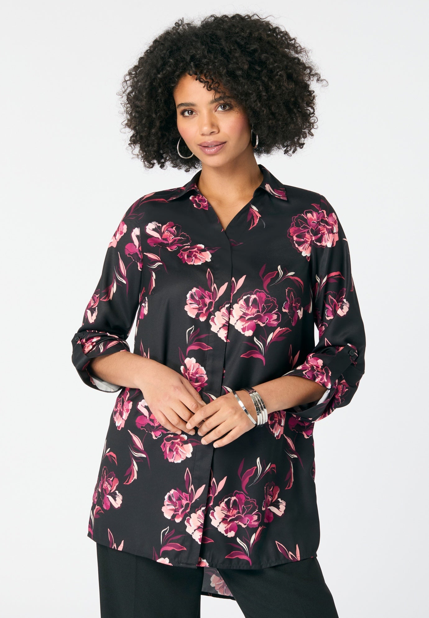 Georgette Big Shirt image number 0