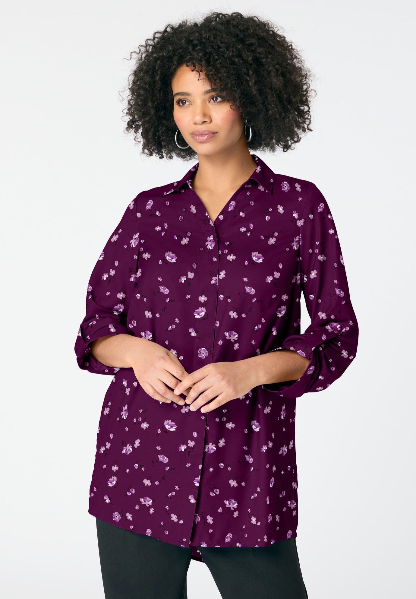 Georgette Big Shirt image number 0