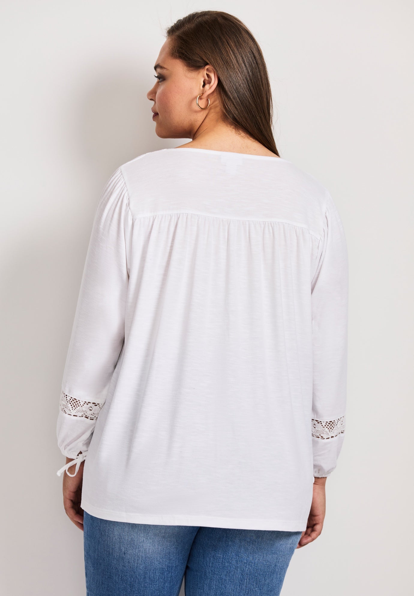 Crochet Trim Top image number 1