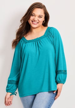 Crochet Trim Top