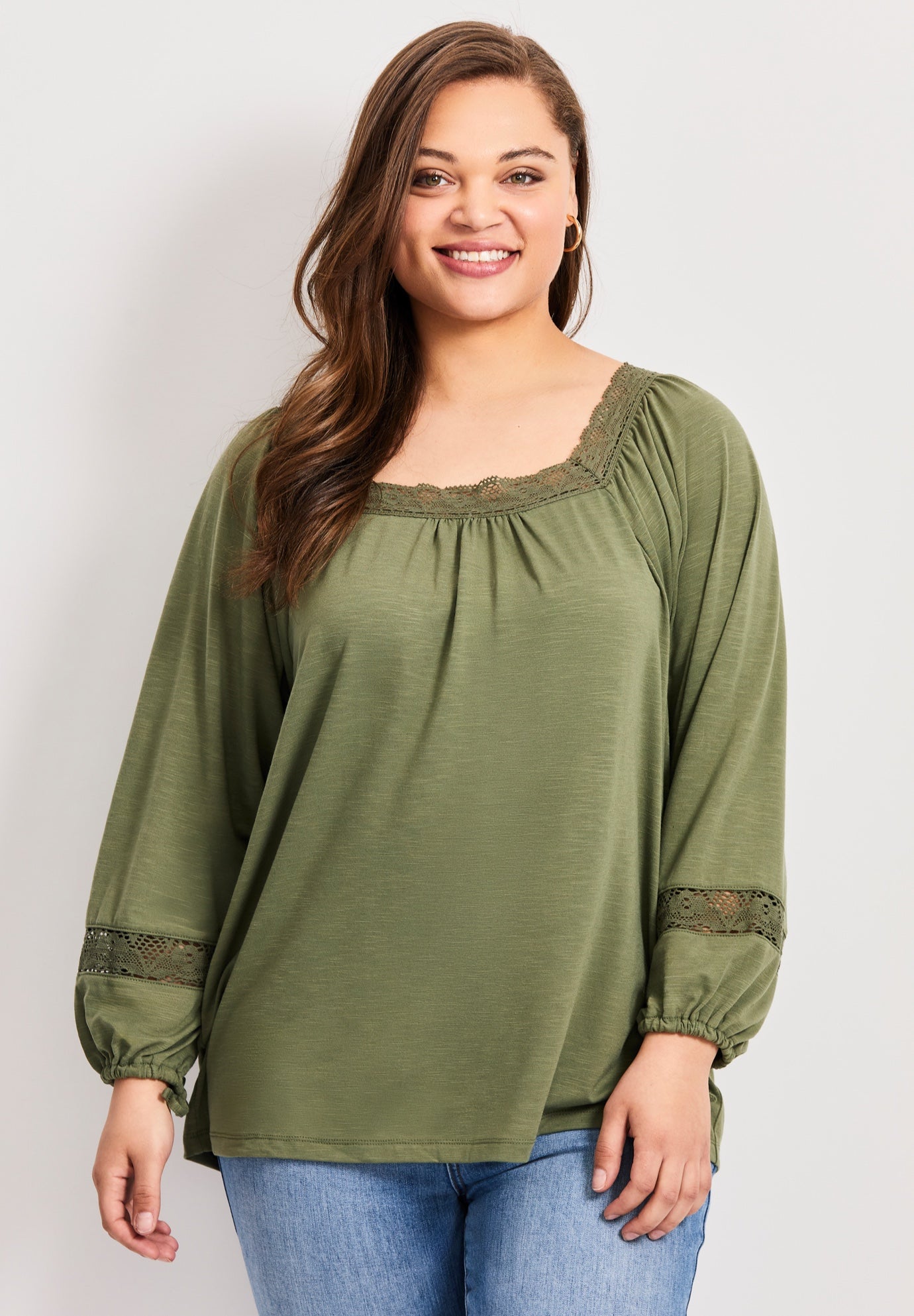 Crochet Trim Top image number 0