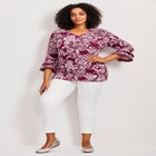 Tiered Ruffle Sleeve Top image number 0