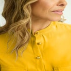 Button-Front Chest Pocket Blouse image number null