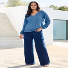 Lace Trim and Appliquéd Tee image number null