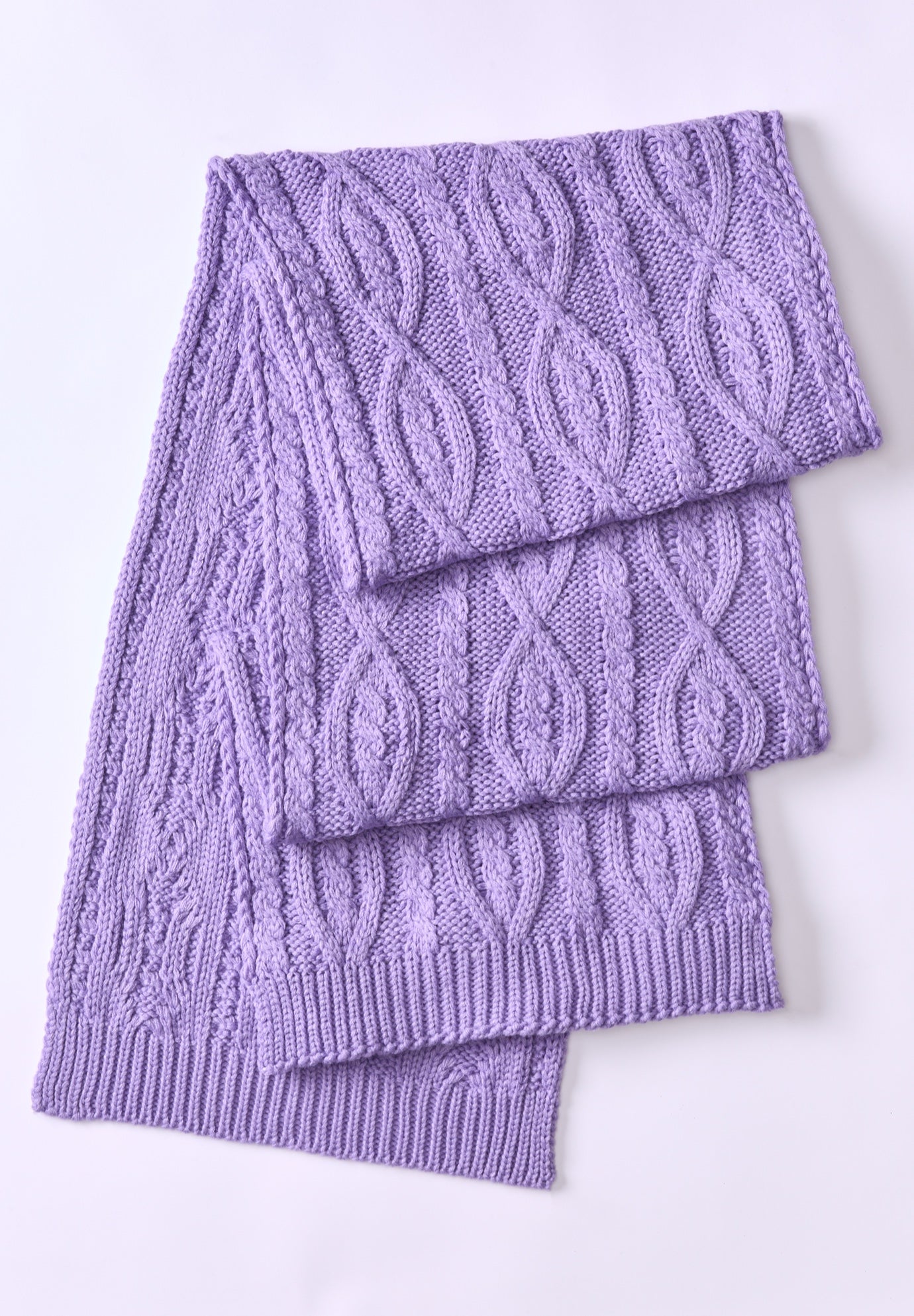 Cable Knit Scarf image number 1
