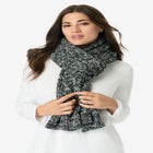 Cable Knit Scarf image number null