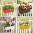 Rectangular Hanging Planter image number null